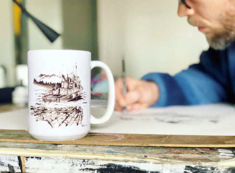 Ben Tour Beachcomber Mug