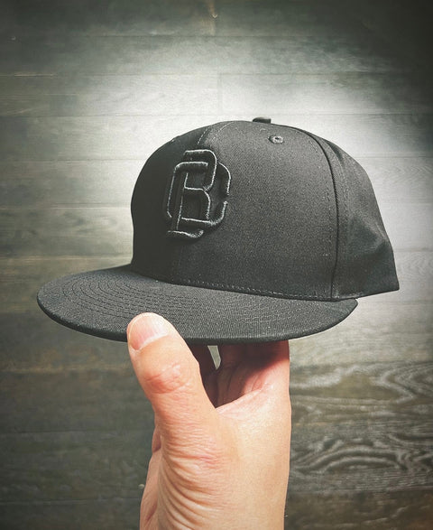 Black on Black Beachcomber Snapback
