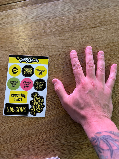 Sunshine Coast Sticker Pack
