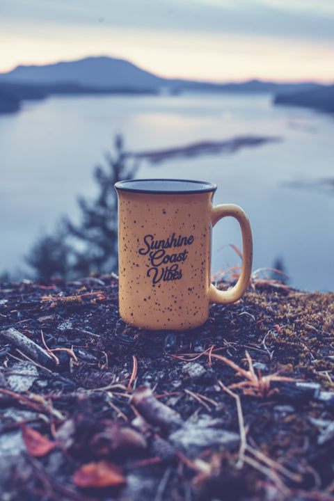 Yellow Campfire Mug