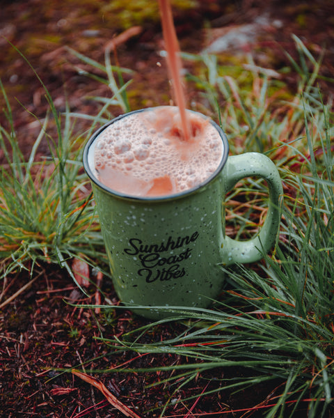 Lime Green Sunshine Coast Vibes Mug