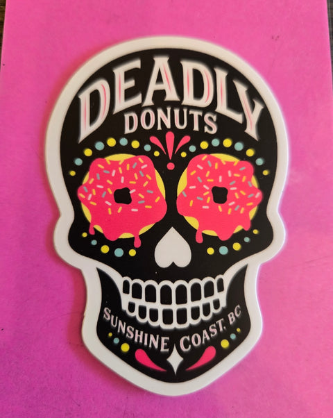 Deadly Donuts Sticker