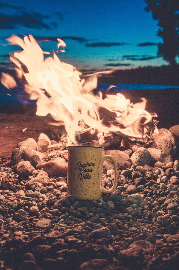 Yellow Campfire Mug