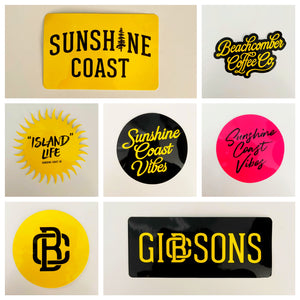 Sunshine Coast Sticker Pack